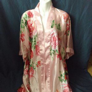 Pink Floral Robe